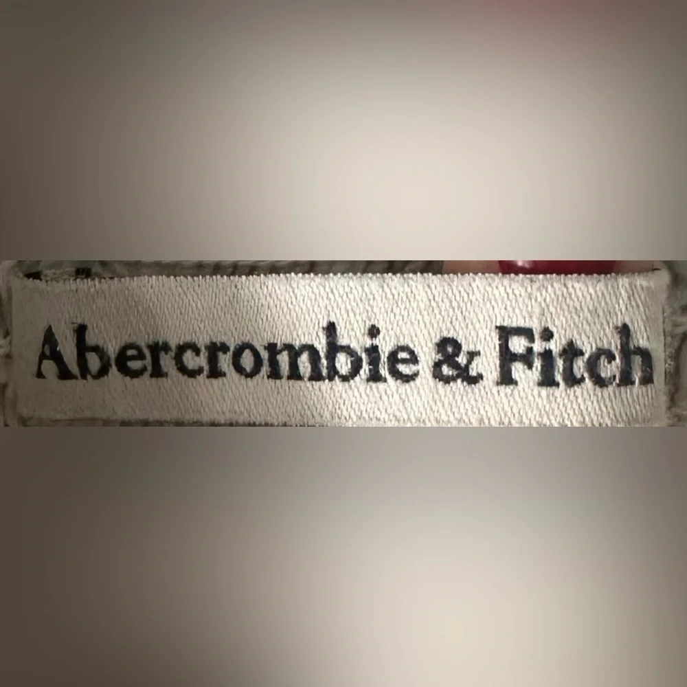 Abercrombie & Fitch Ruffle Strap Smocked Midi Dress Size L Tall - Picture 8 of 10
